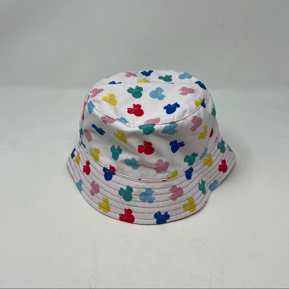 Disney Minnie Mouse Reversible Bucket Hat Girls Summer Toddler Age 3-6 OSFM - Picture 2 of 6